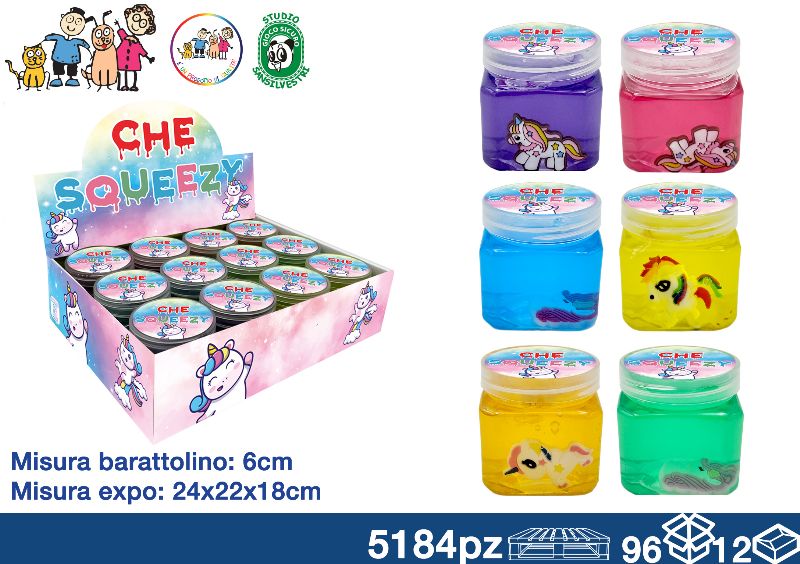 EOL SLIME UNICORN 140GR IN EXPO 12PZ