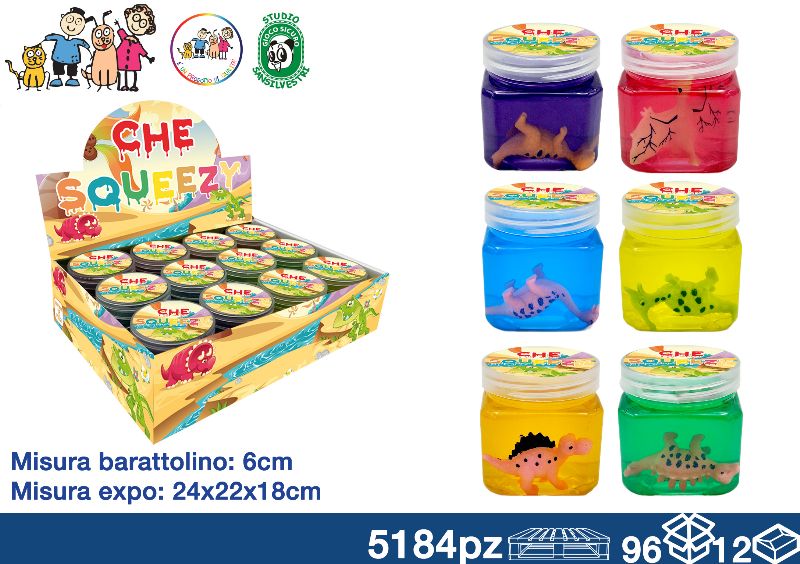 EOL SLIME JURASSI 140GR IN EXPO 12PZ