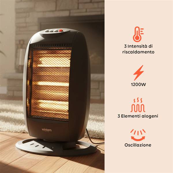 AVILIA STUFA ALOGENA 1200W 