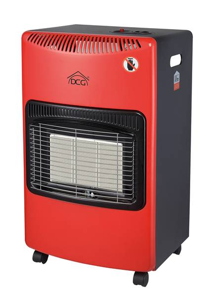DCG STUFA A GAS GH02 ROSSO 