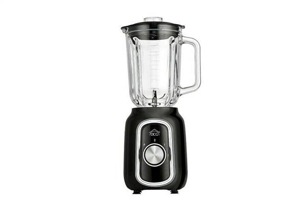 DCG FRULLATORE BICCH VETRO 1360W NERO 