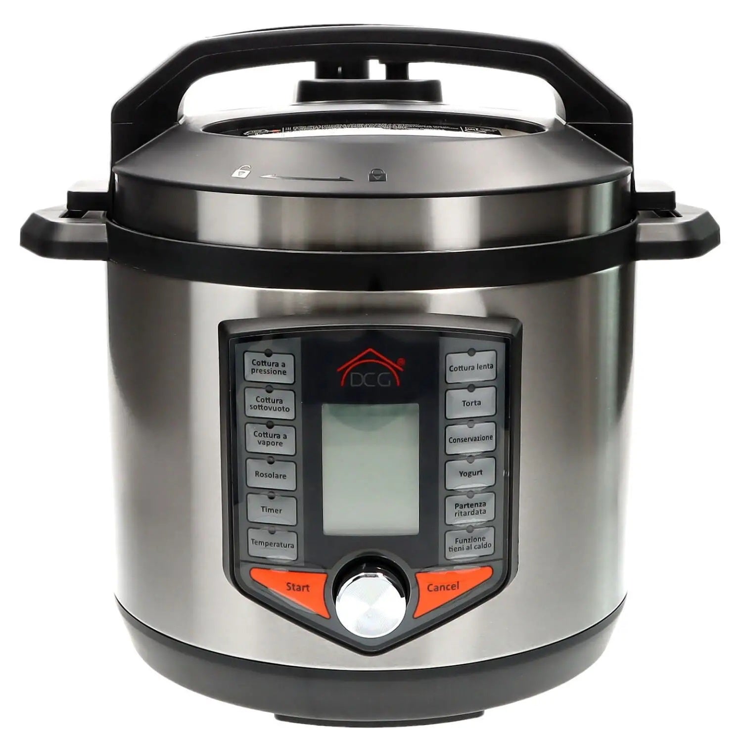 DCG PENTOLA A PRESSIONE ELETTRICA 6LT PP1001