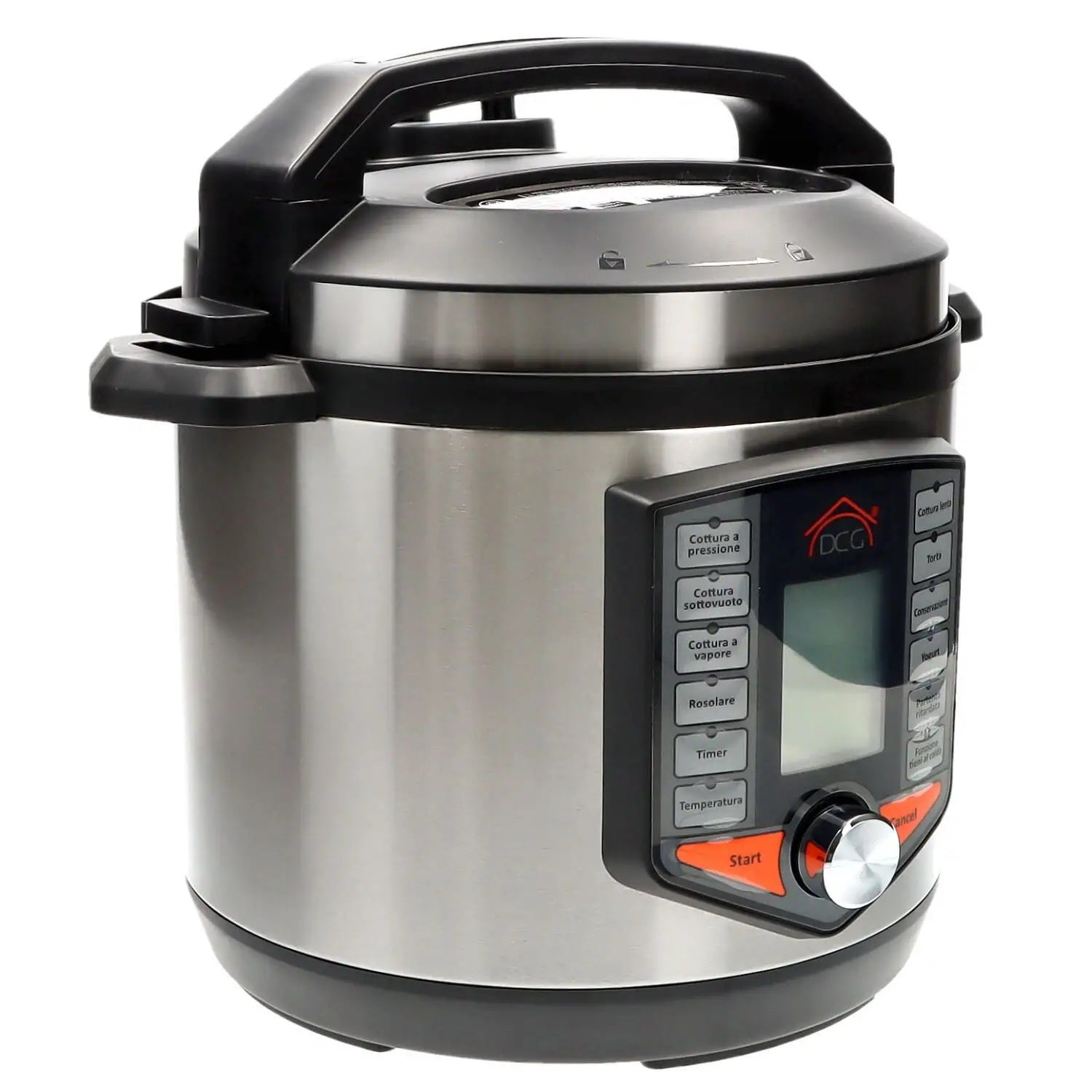 DCG PENTOLA A PRESSIONE ELETTRICA 6LT PP1001