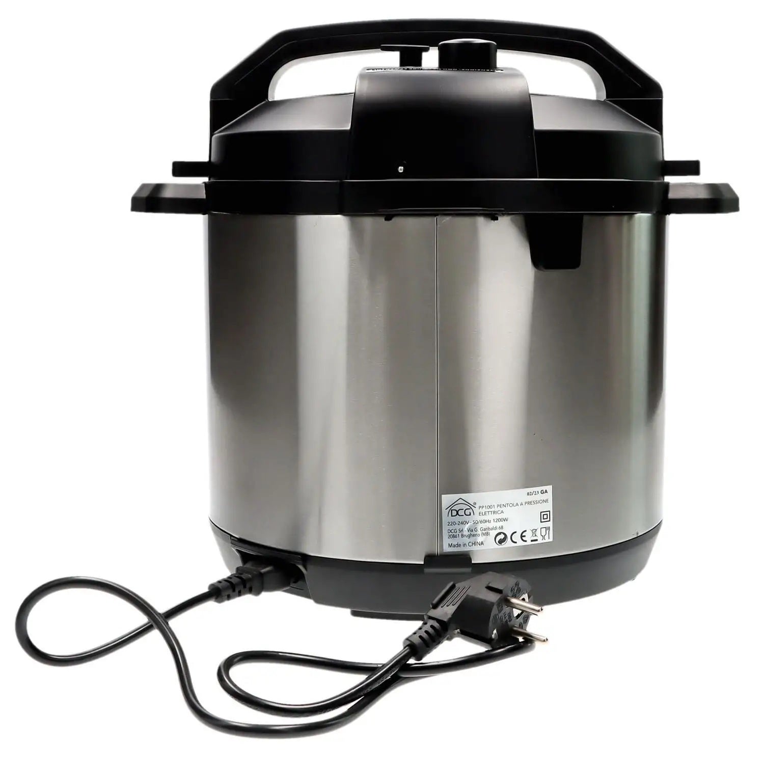 DCG PENTOLA A PRESSIONE ELETTRICA 6LT PP1001
