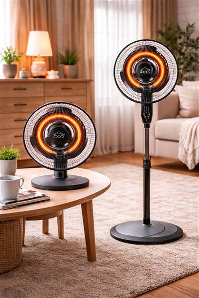 DCG VENTILATORE AL CARBONIO VESA05 CALDO/FREDDO 2000W