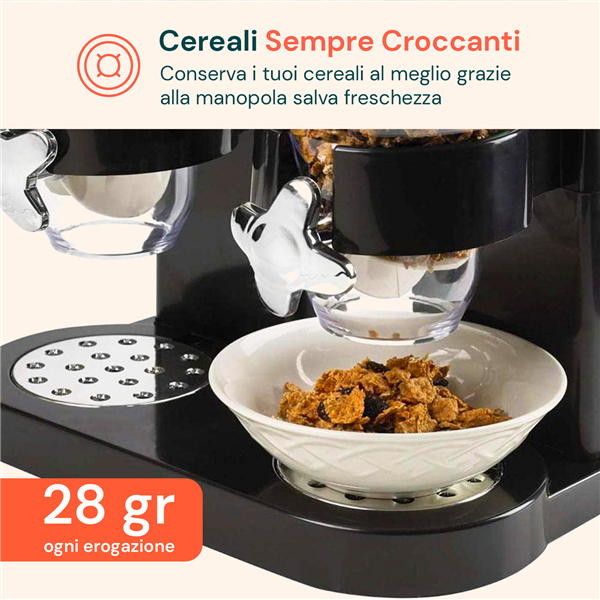 AVILIA DISPENSER DA CUCINA DOPPIO 3,5LT NERO CON GRIGLIA ANTIBRICIOLE
