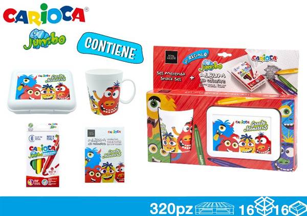 CARIOCA FOOD PP + TAZ C/ALBUM + COL JUMB 