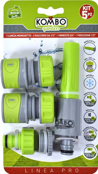 GB TRADE SET IRRIGAZIONE GARDEN 5PZ 
