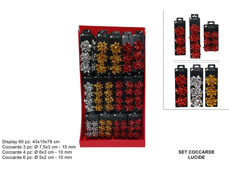 DUE ESSE SET COCCARDE LUCIDE ASS.