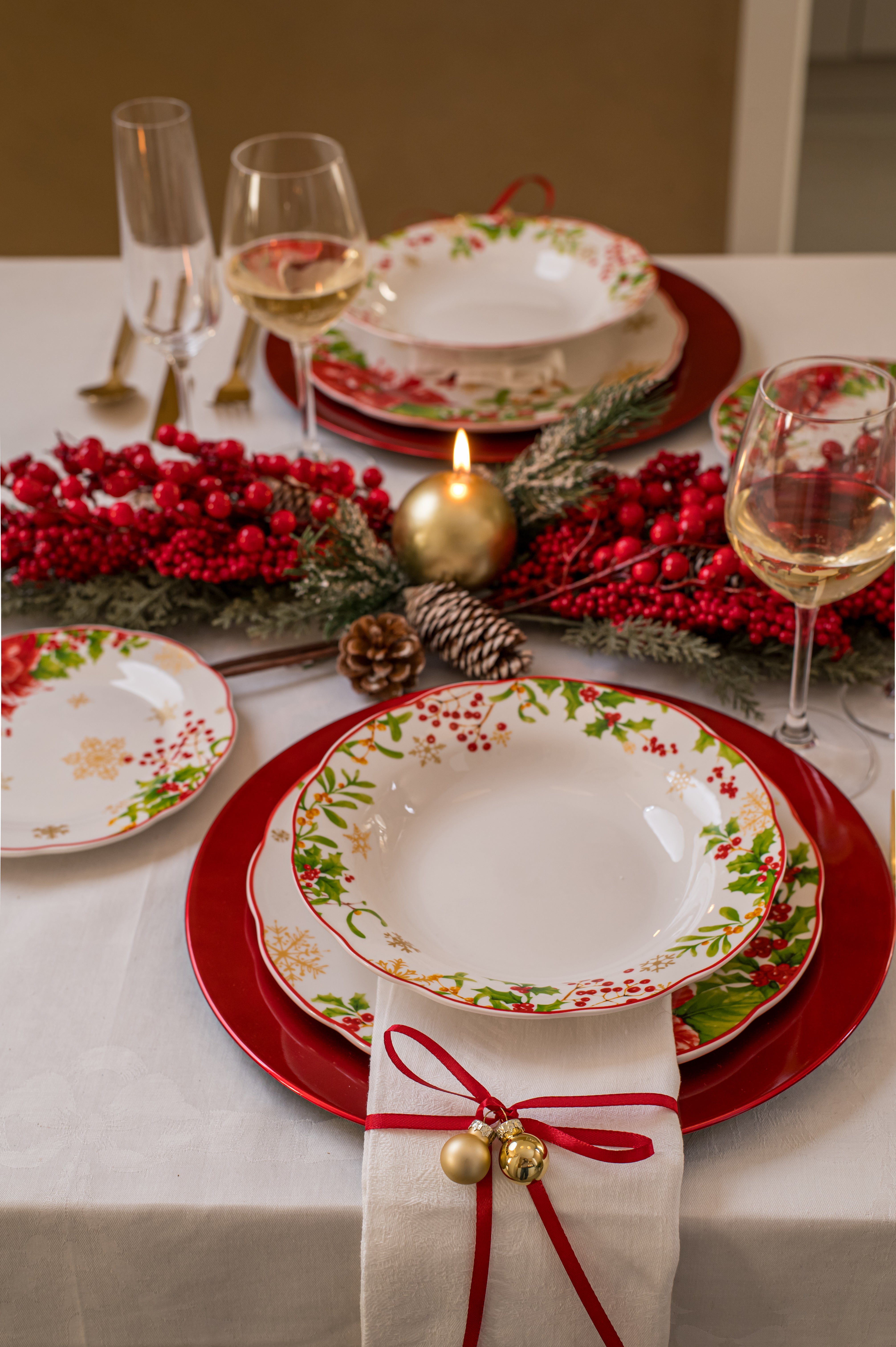 DUE ESSE SERVIZIO PIATTI 18PZ NATALE