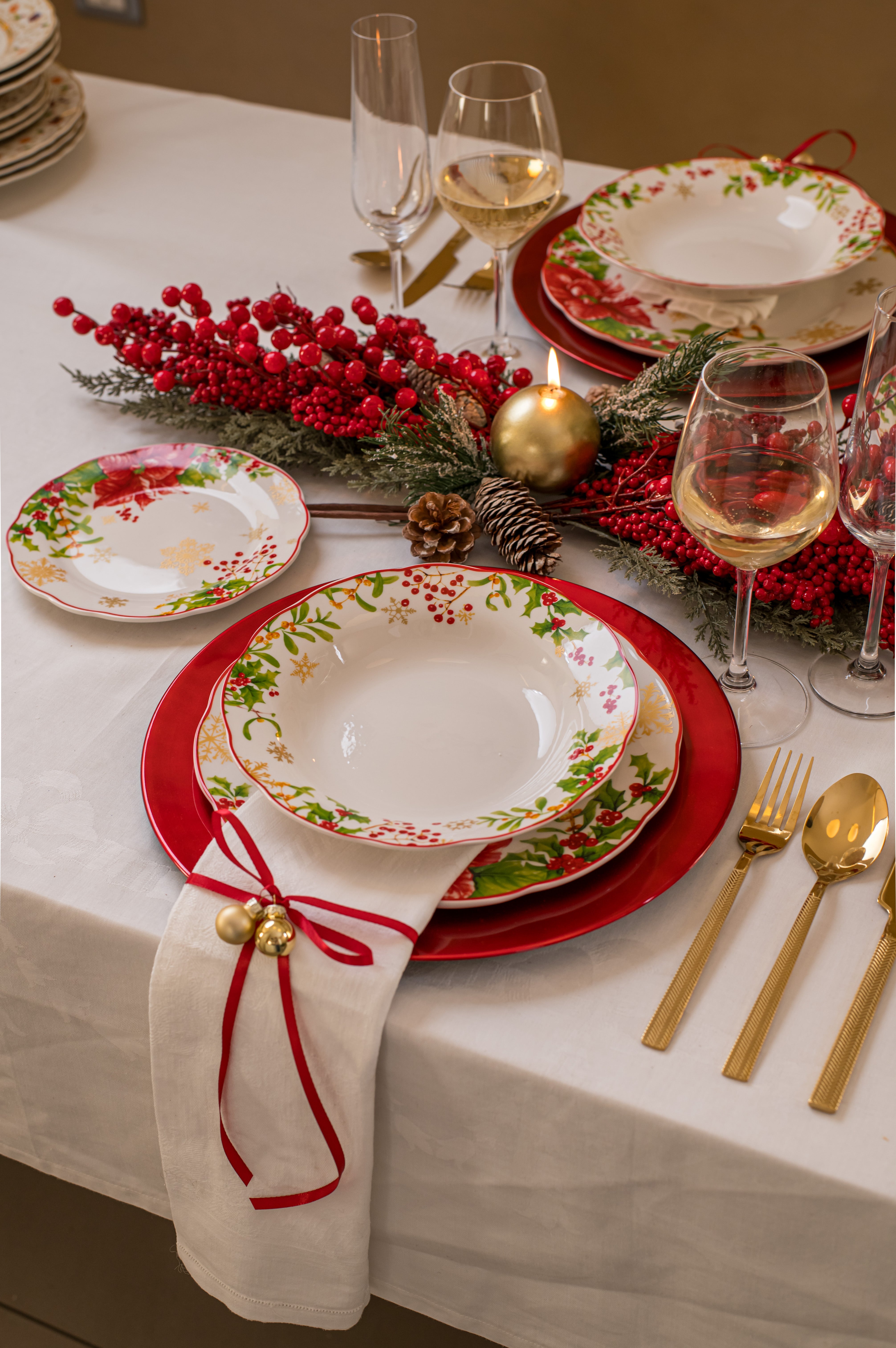 DUE ESSE SERVIZIO PIATTI 18PZ NATALE