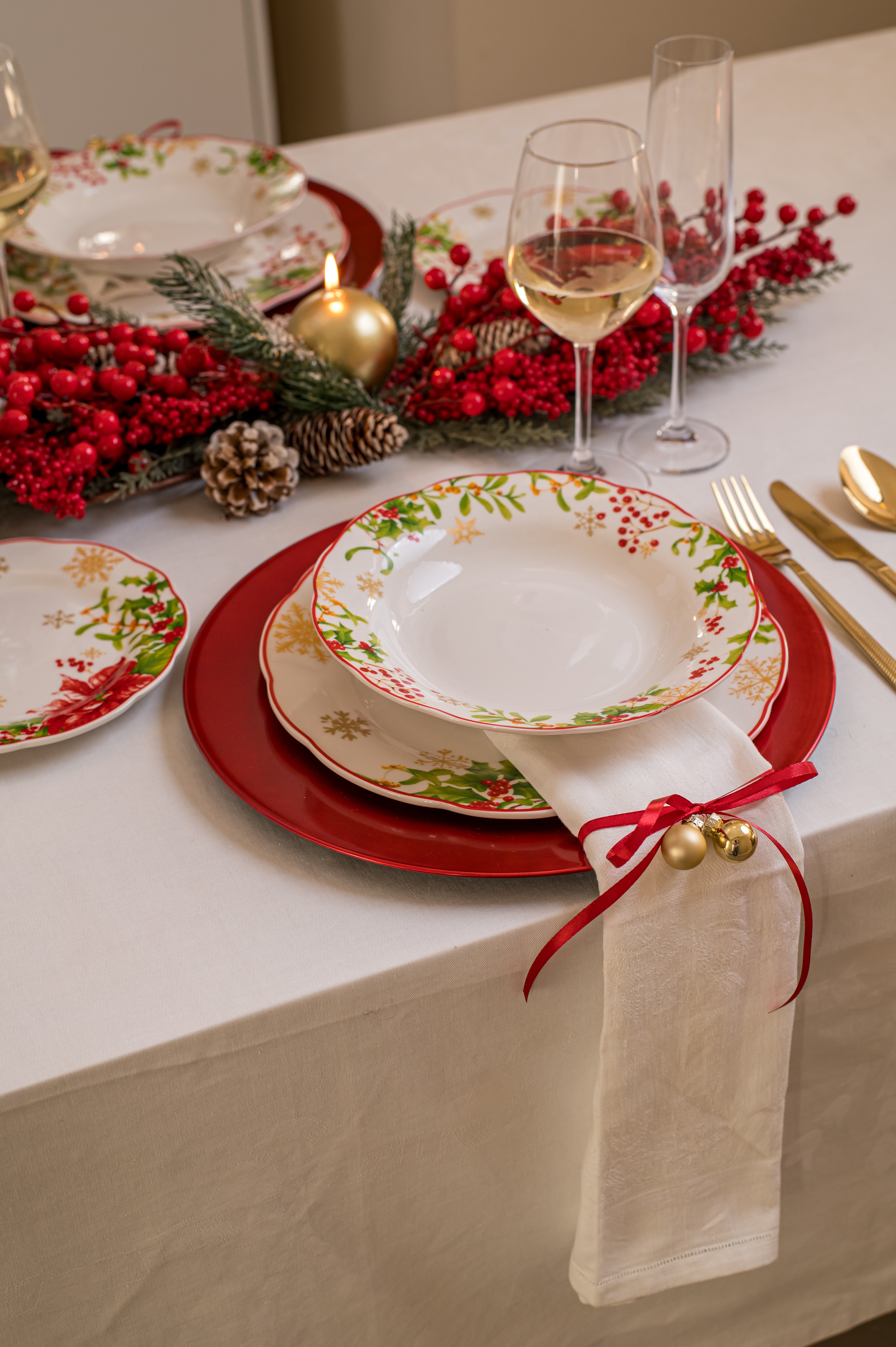 DUE ESSE SERVIZIO PIATTI 18PZ NATALE