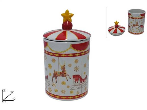 DUE ESSE BARATTOLO 21X12CM RENNA C/SLITT 