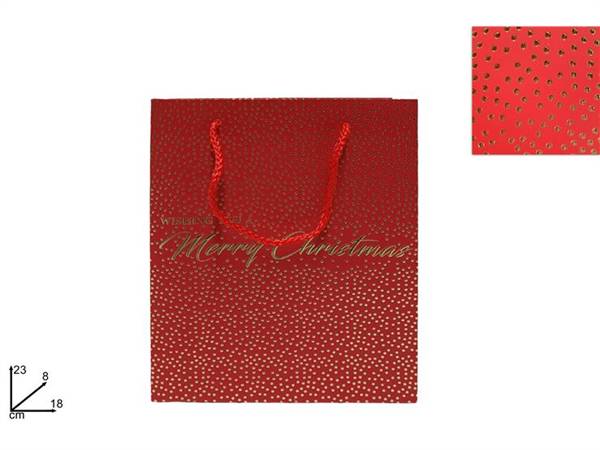 DUE ESSE BUSTA REGALO ROSSA 23X18X8 