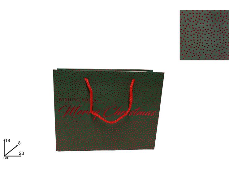 DUE ESSE BUSTA REGALO VERDE 23X18X8