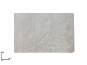 DUE ESSE TOVAGLIETTA 45X30CM FIORI SILVE