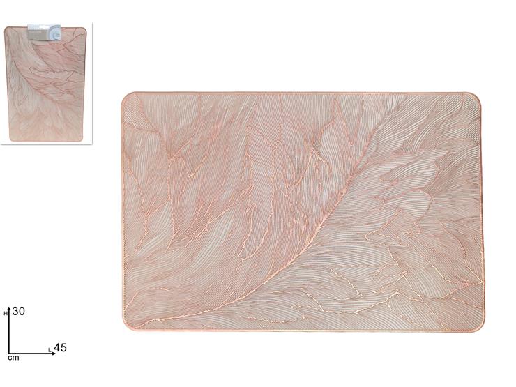 DUE ESSE TOVAGLIETTA 45X30 FIORI ROSA AN