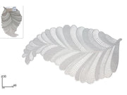DUE ESSE TOVAGLIETTA FOGLIA SILVER