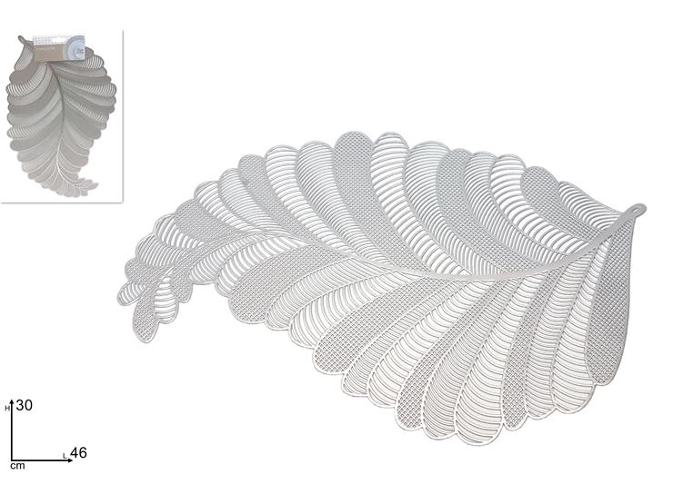 DUE ESSE TOVAGLIETTA FOGLIA SILVER