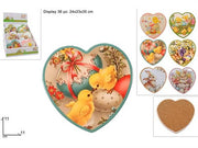 DUE ESSE SOUVENIR CUORE 11CM PASQUA 