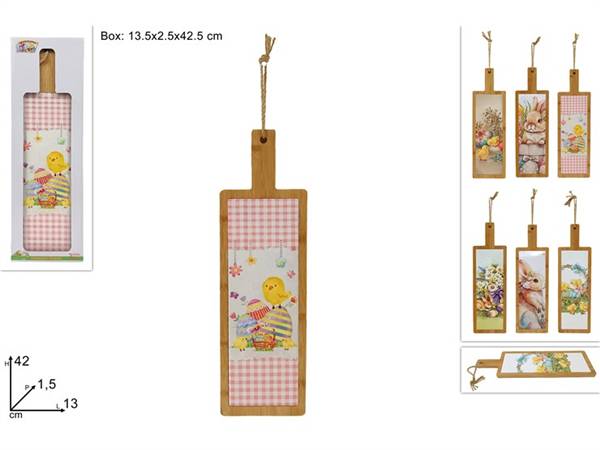 DUE ESSE TAGLIERE LEGNO E CERAMICA 42X13 PASQUA