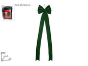 DUE ESSE FIOCCO 30X150CM VELLUTO VERDE MODELLABILE ANIMA IN FERRO