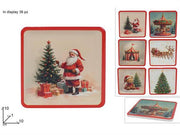 DUE ESSE PIATTINO CERAM 10CM NATALE 