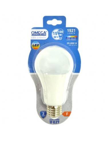GB TRADE GOCCIA A60 15W LED E27 1520LM 6500K F