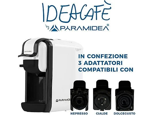 PYRAMIDEA MACCHINA CAFFE' BIANCA 1450W