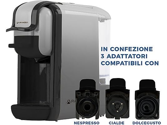 PYRAMIDEA MACCHINA CAFFE' SILVER 1450W