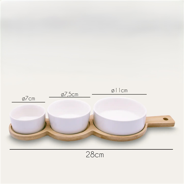 ARCA CIOTOLE 3PZ SET APERITIVO