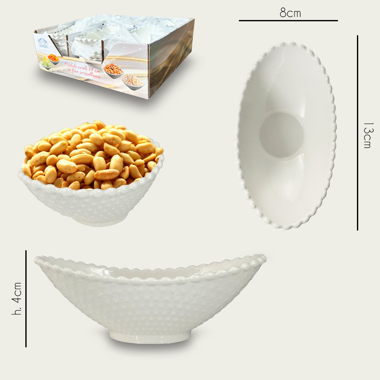 ARCA CIOTOLA BIANCA 13X8 H.4