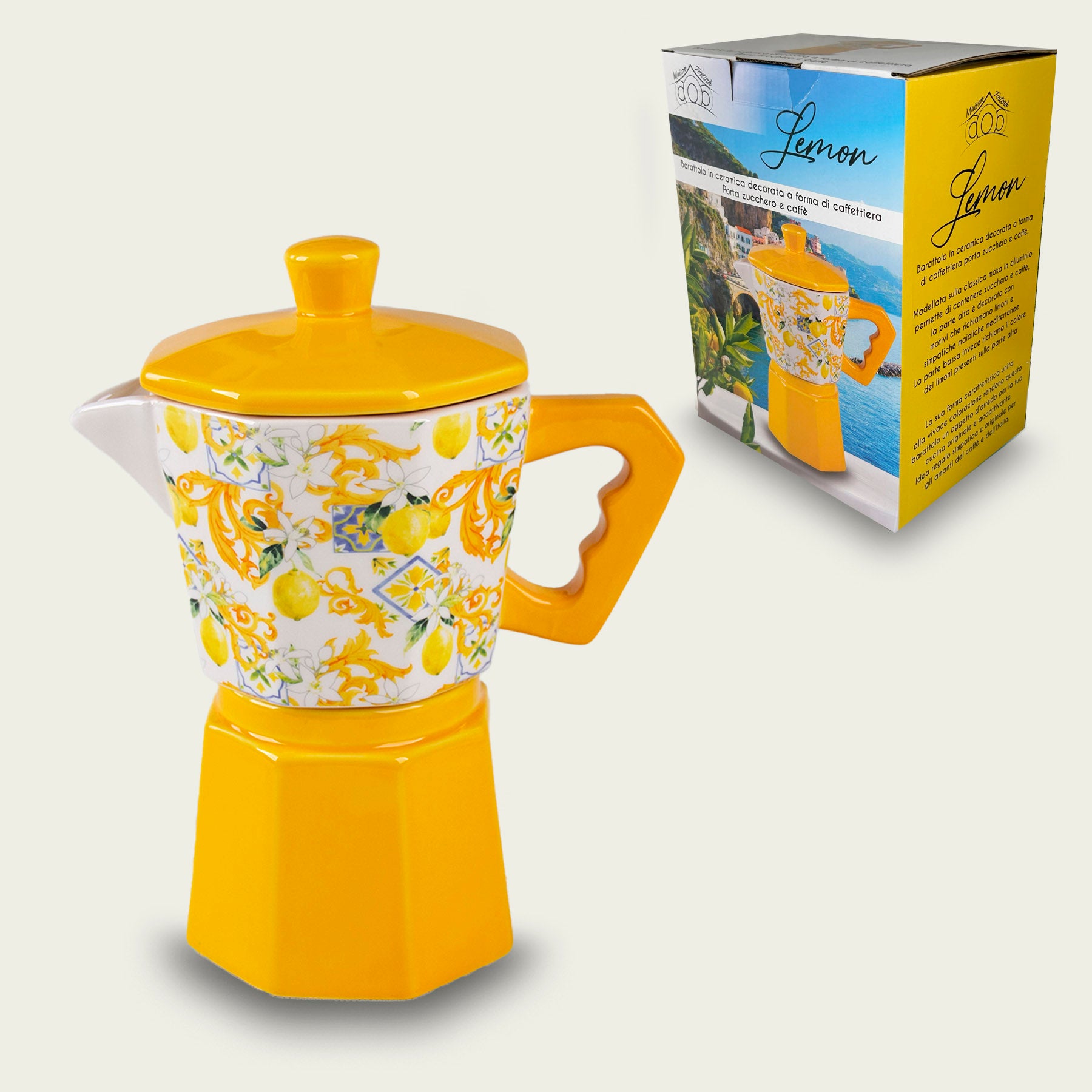 ARCA BARATTOLO CAFFETTIERA LEMON