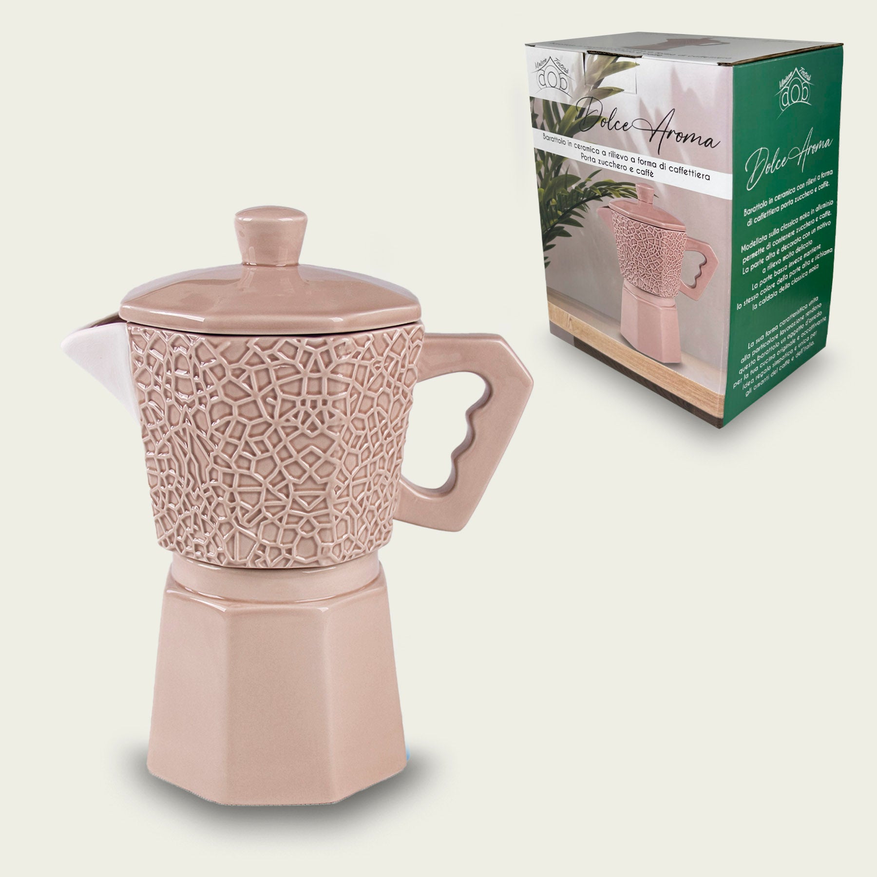 ARCA BARATTOLO CAFFETTIERA TORTORA