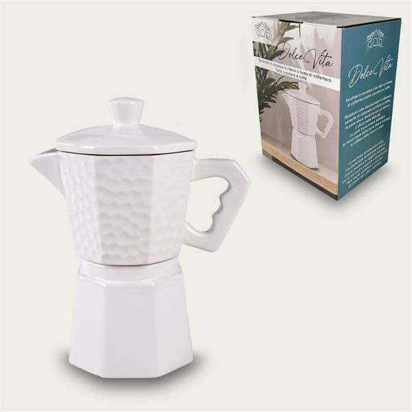 ARCA BARATTOLO CAFFETTIERA BIANCO 