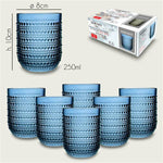 ARCA BICCHIERI 6PZ SERENITY BLU 250ML 