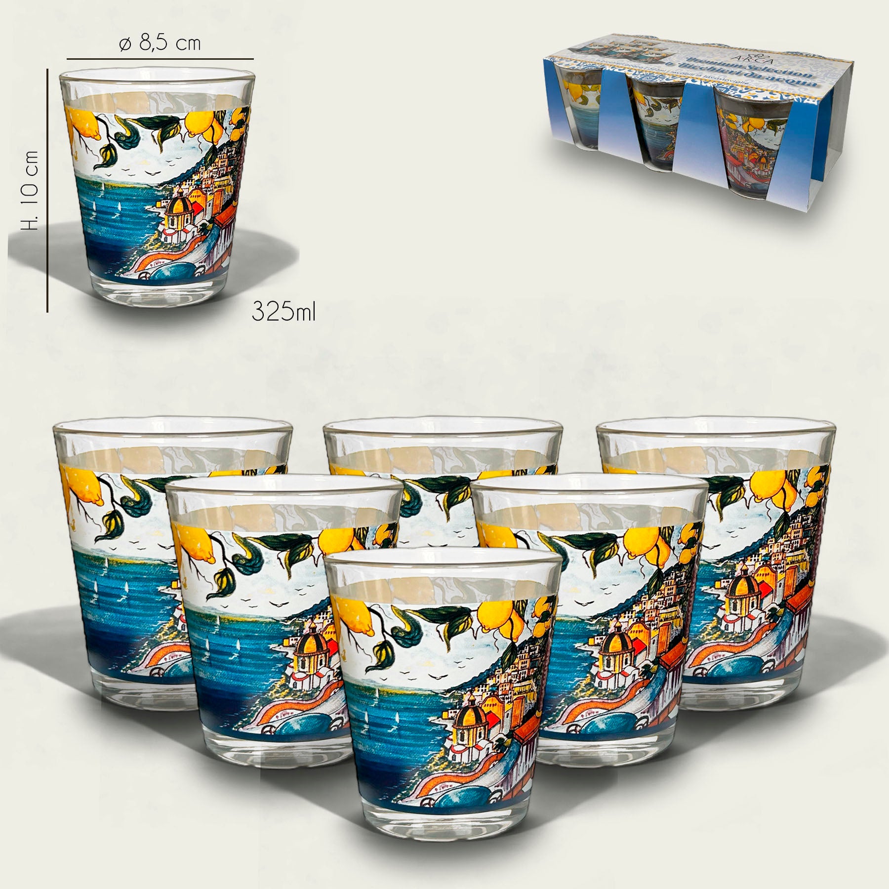 ARCA BICCHIERI VETRO 6PZ 30CL