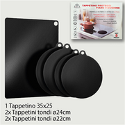 ARCA TAPPETINI PROTEGGI PIANI INDUZ 5PZ