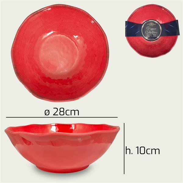 ARCA CIOTOLA MEL CM.28 H.10 RED PEPPER 