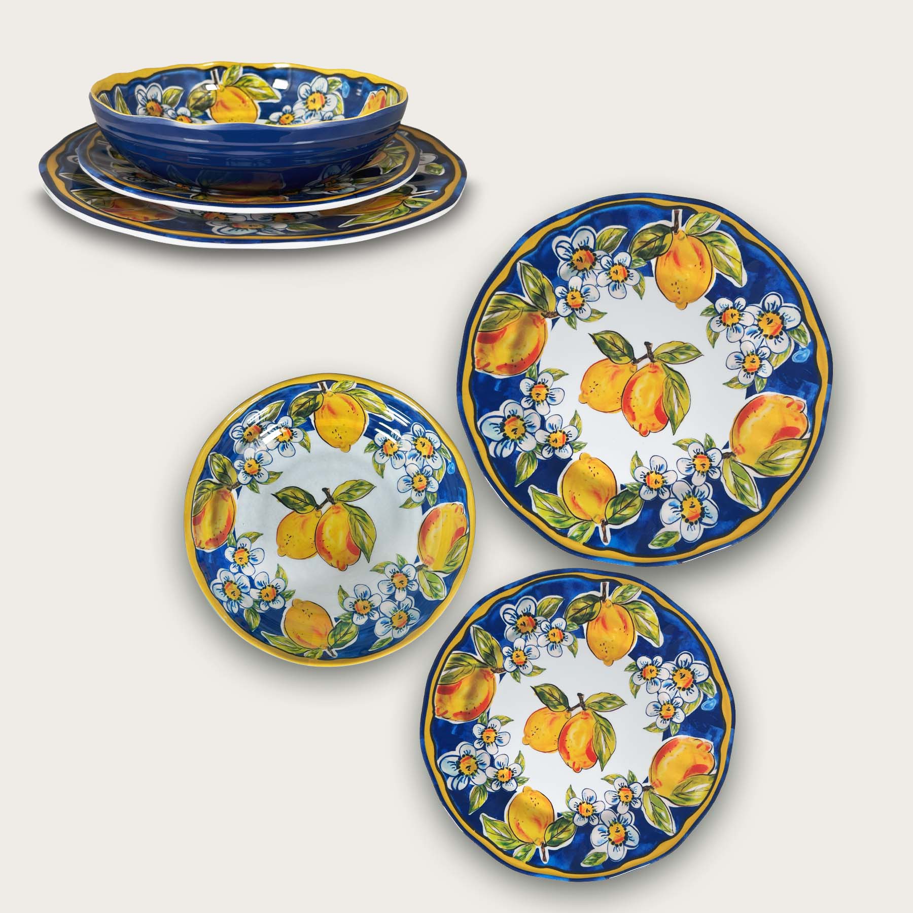 ARCA PIATTO DESSERT CM.22 LA COSTIERA MELAMINA