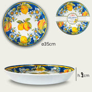 ARCA VASSOIO TONDO LA COSTIERA CM.35 H.2 MELAMINA