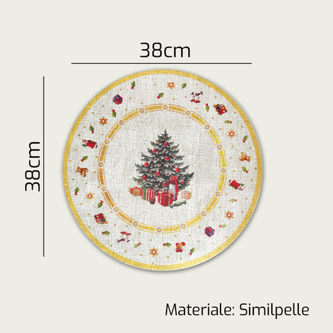 ARCA TOVAGLIETTA CM.38 XMAS SOTTOPIATTO NATALE