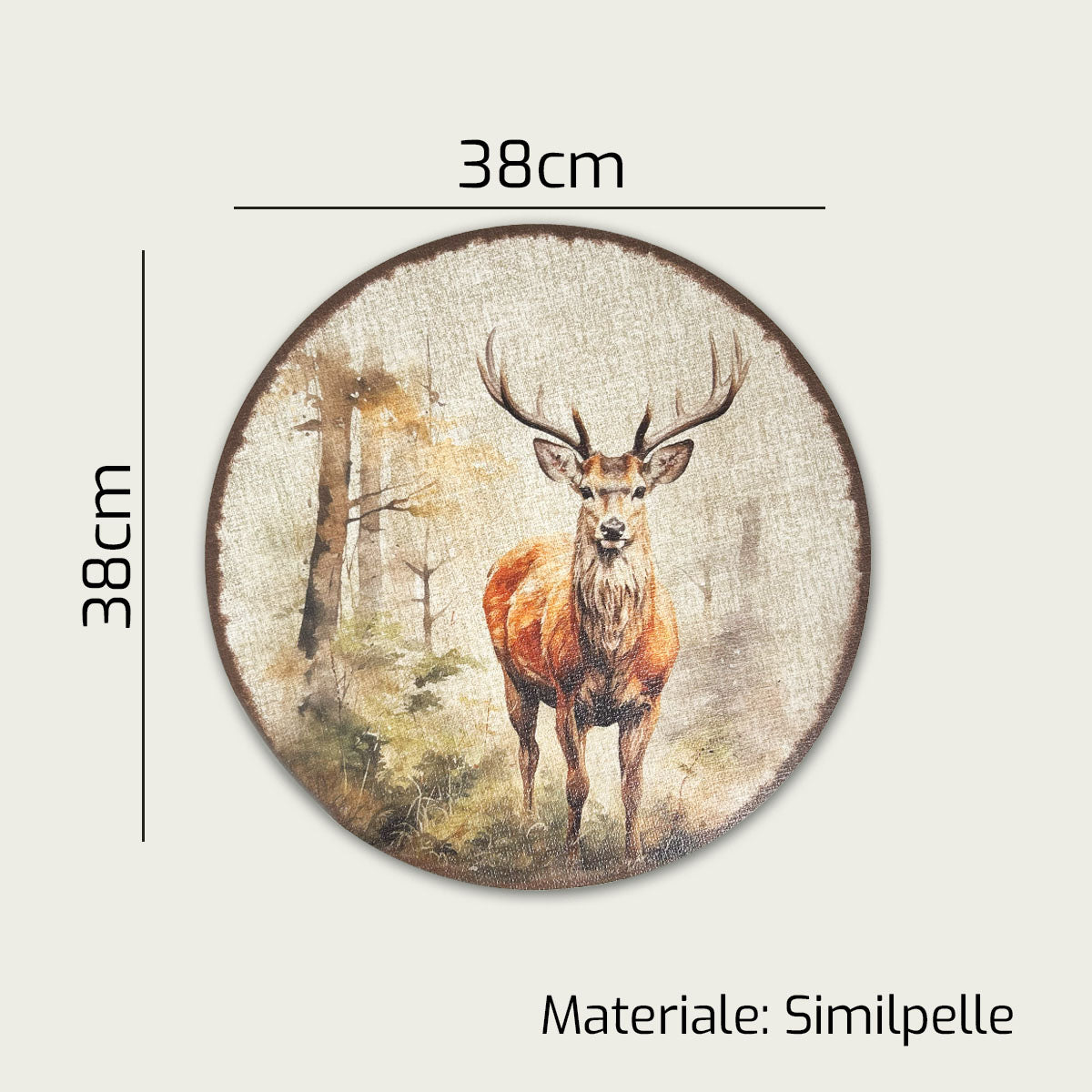 ARCA TOVAGLIETTA CM.38 XMAS SOTTOPIATTO NATALE