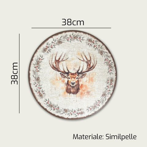 ARCA TOVAGLIETTA CM.38 XMAS SOTTOPIATTO NATALE