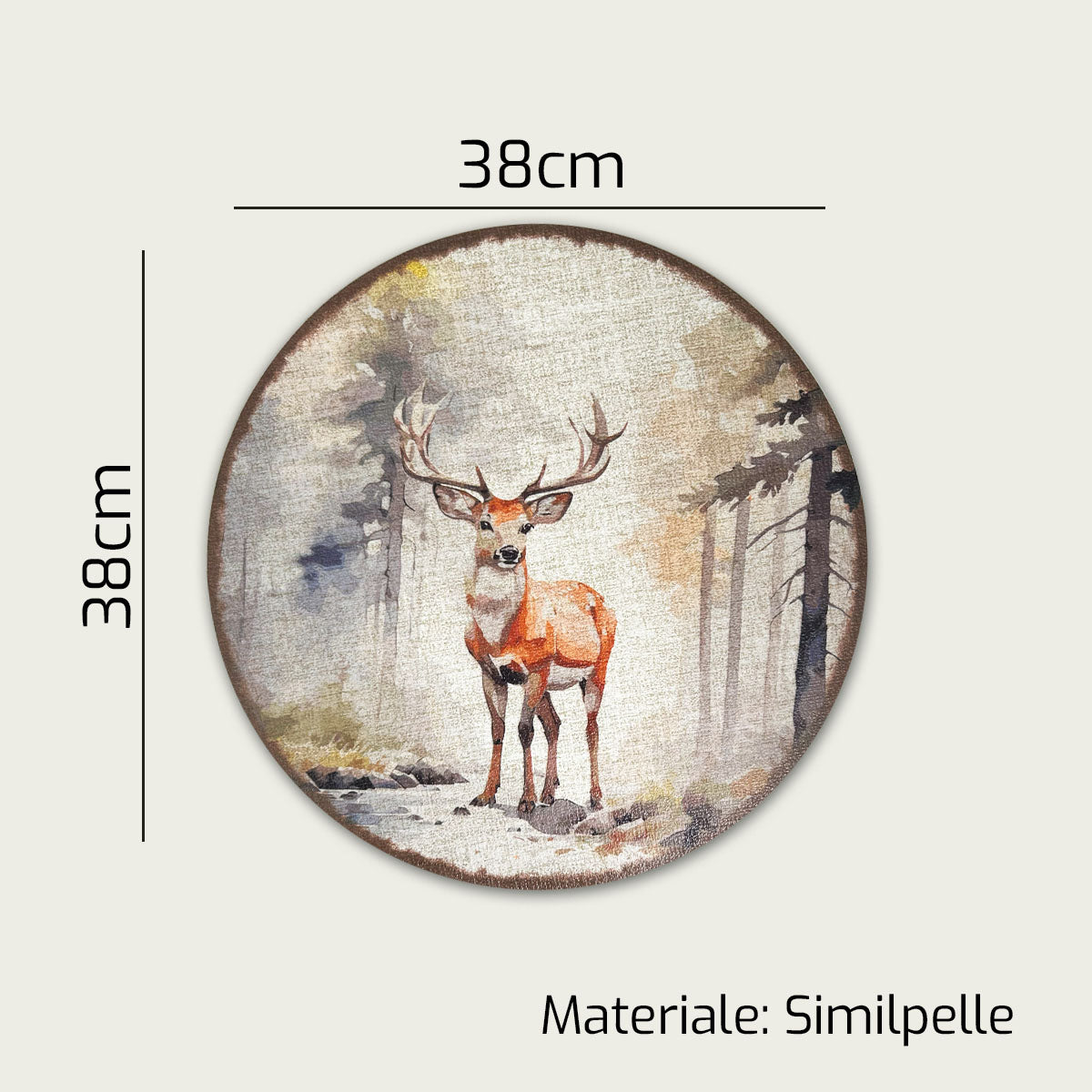 ARCA TOVAGLIETTA CM.38 XMAS SOTTOPIATTO NATALE