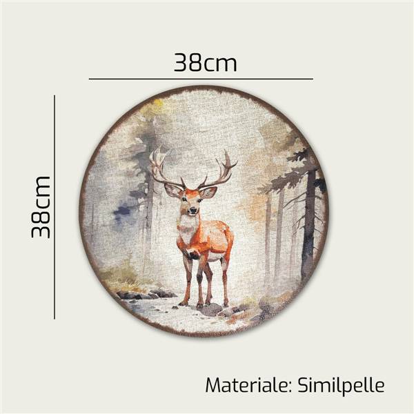 ARCA TOVAGLIETTA CM.38 XMAS SOTTOPIATTO NATALE