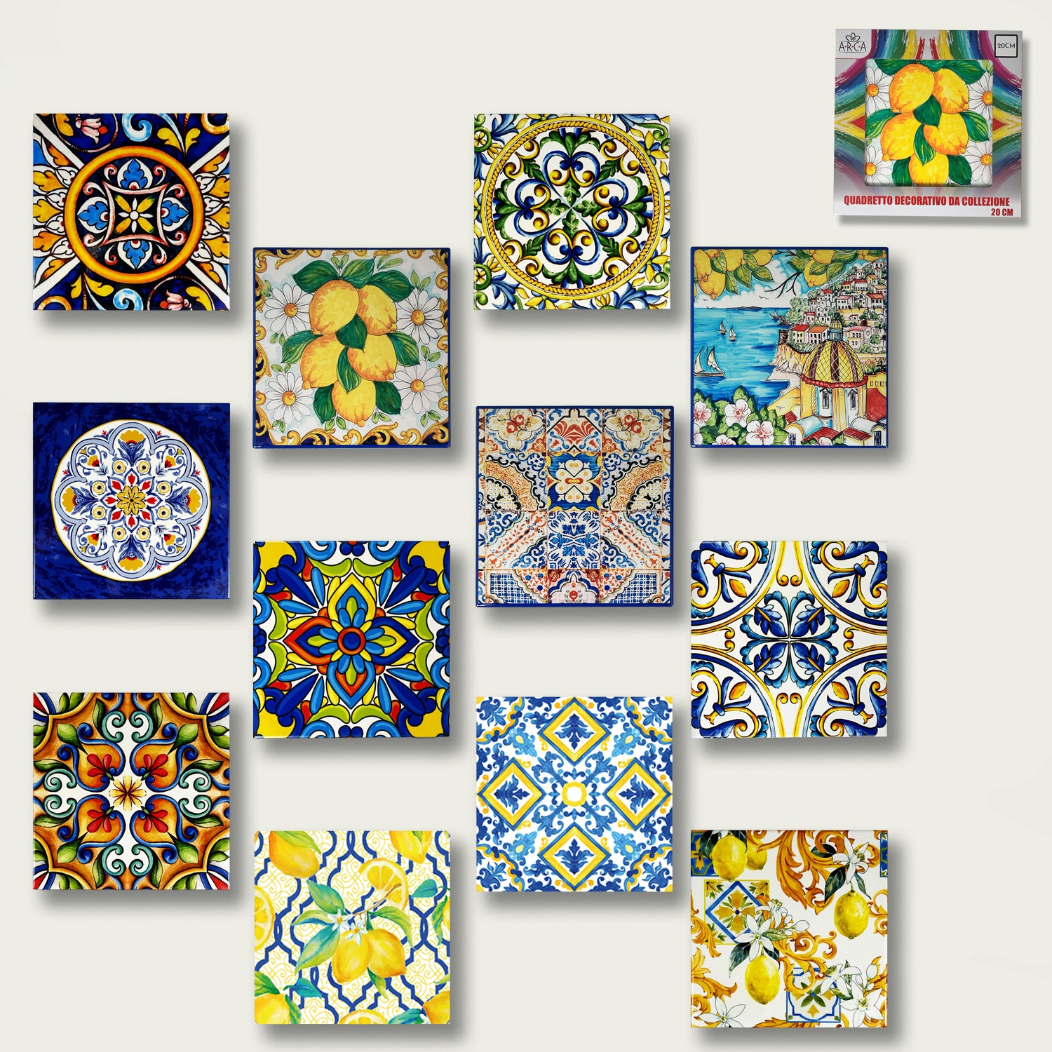 ARCA QUADRETTO CM.20X20