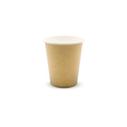 BIO BICCHIERI CARTA 240ML AVANA  50PZ 21-1137