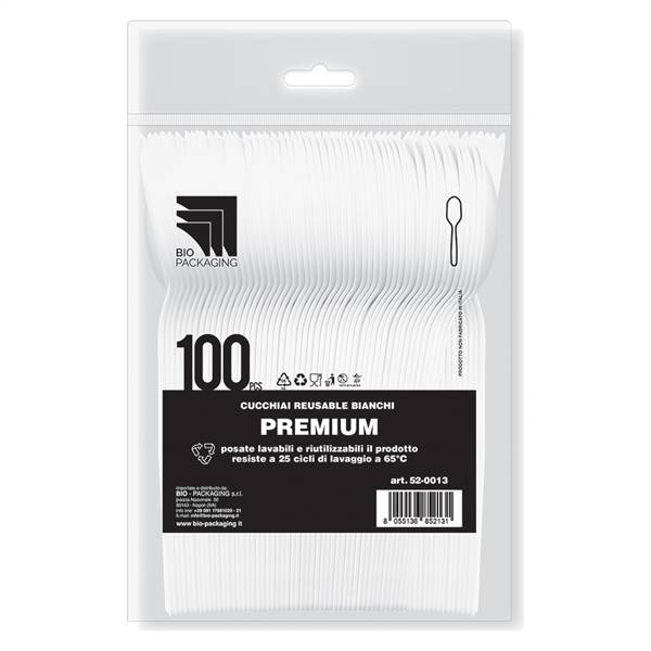 BIO CONF. 100 CUCCHIAI PREMIUM BIANCHI 52-0013