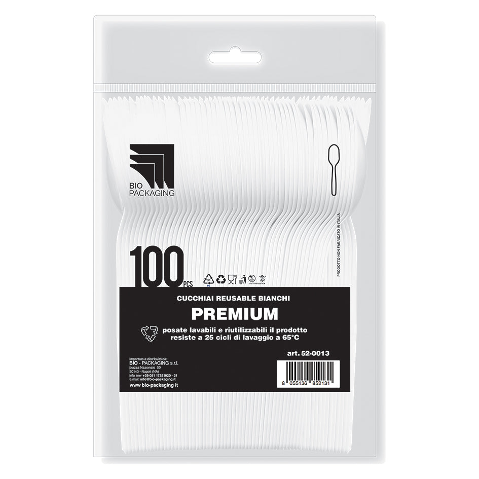 BIO CONF. 100 CUCCHIAI PREMIUM BIANCHI 52-0013